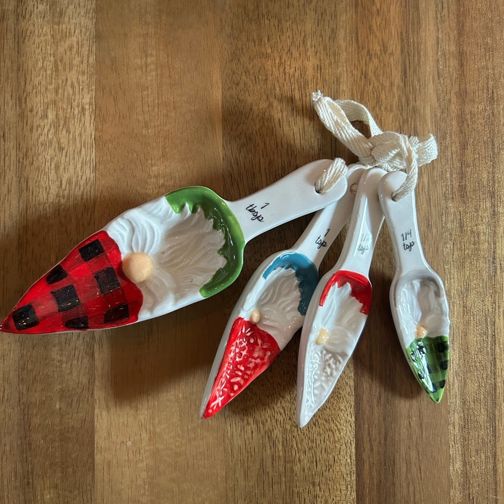 Christmas Gnome Measuring Spoon Set